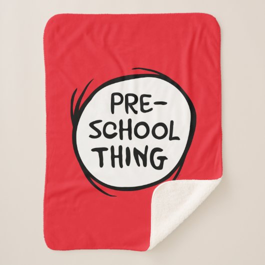 帽子の中の猫 |就学前 シェルパブランケット (正面)