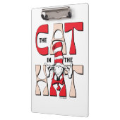 帽子の中の猫 | 帽子間抜けをかぶった猫 クリップボード (左)