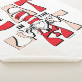 帽子の中の猫 | 帽子間抜けをかぶった猫 シェルパブランケット (3/4)