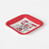 帽子の中の猫 | 帽子間抜けをかぶった猫 ペーパープレート (傾斜あり)