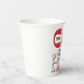 帽子の中の猫 | 帽子間抜けをかぶった猫 紙コップ (正面)