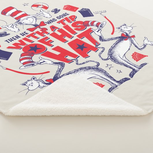 帽子の中の猫| 彼は帽子の先端を持って行ってしまった シェルパブランケット (3/4)