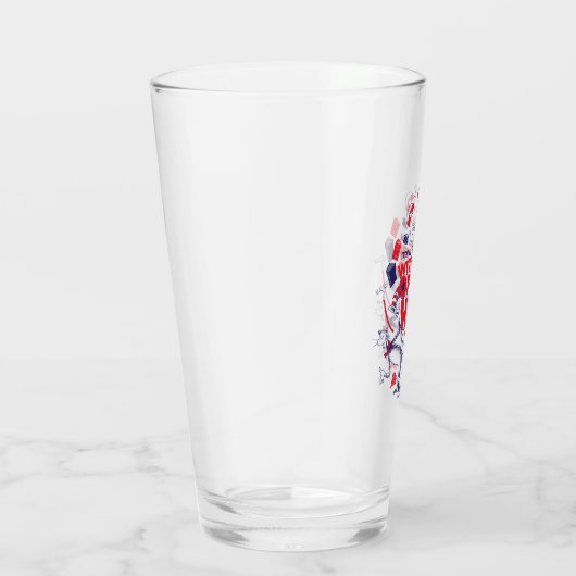 帽子の中の猫| 彼は帽子の先端を持って行ってしまった タンブラーグラス (右)