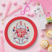 帽子の中の猫| 彼は帽子の先端を持って行ってしまった ペーパープレート (パーティー)