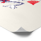 帽子の中の猫| 彼は帽子の先端を持って行ってしまった ポスター (角)