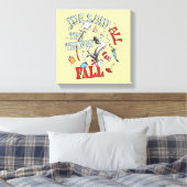 帽子の中の猫 | 我々はすべての物事を見た秋 キャンバスプリント (インサイチュ (寝室))