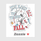 帽子の中の猫 | 我々はすべての物事を見た秋 シール (シート)