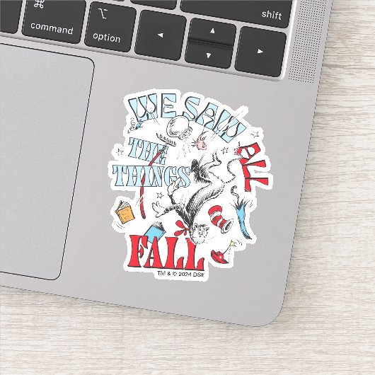 帽子の中の猫 | 我々はすべての物事を見た秋 シール (詳細)