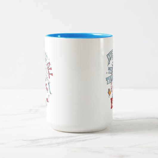 帽子の中の猫 | 我々はすべての物事を見た秋 ツートーンマグカップ (中央)