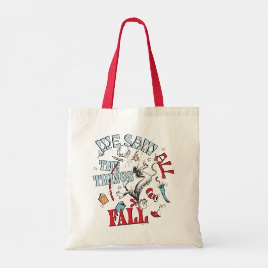 帽子の中の猫 | 我々はすべての物事を見た秋 トートバッグ (裏面)