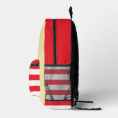 帽子の中の猫 | 我々はすべての物事を見た秋 プリントバックパック (右)