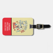 帽子の中の猫 | 我々はすべての物事を見た秋 ラゲッジタグ (正面横)