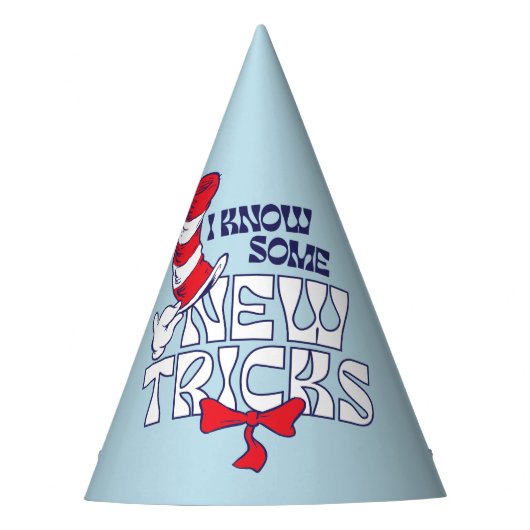 帽子の中の猫 | 新しいコツを知っている パーティーハット (正面)