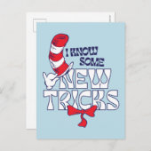 帽子の中の猫 | 新しいコツを知っている ポストカード (正面/裏面)