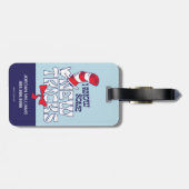 帽子の中の猫 | 新しいコツを知っている ラゲッジタグ (裏面横)