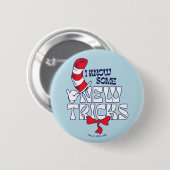 帽子の中の猫 | 新しいコツを知っている 缶バッジ (正面&裏面)