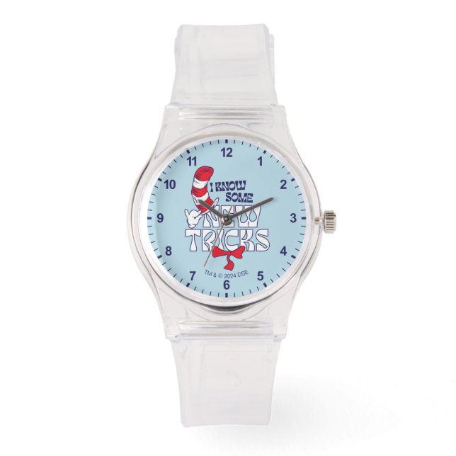 帽子の中の猫 | 新しいコツを知っている 腕時計 (正面)