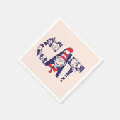 帽子の中の猫 | 猫顔文字 スタンダードカクテルナプキン (角)