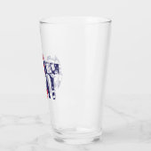 帽子の中の猫 | 猫顔文字 タンブラーグラス (左)