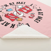 帽子の中の猫 | 私を見て！私を見て！ シェルパブランケット (3/4)