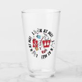 帽子の中の猫 | 私を見て！私を見て！ タンブラーグラス (正面)