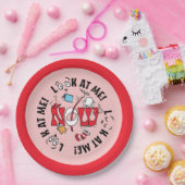 帽子の中の猫 | 私を見て！私を見て！ ペーパープレート (パーティー)