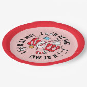 帽子の中の猫 | 私を見て！私を見て！ ペーパープレート (アングル)