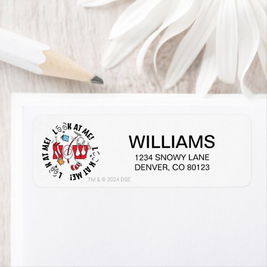 帽子の中の猫 | 私を見て！私を見て！ ラベル (インサイチュ)