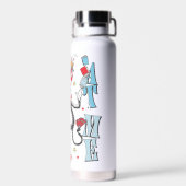 帽子の中の猫 | 見る ウォーターボトル (背面)