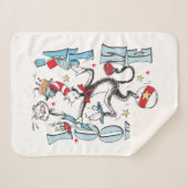 帽子の中の猫 | 見る シェルパブランケット (正面(横))