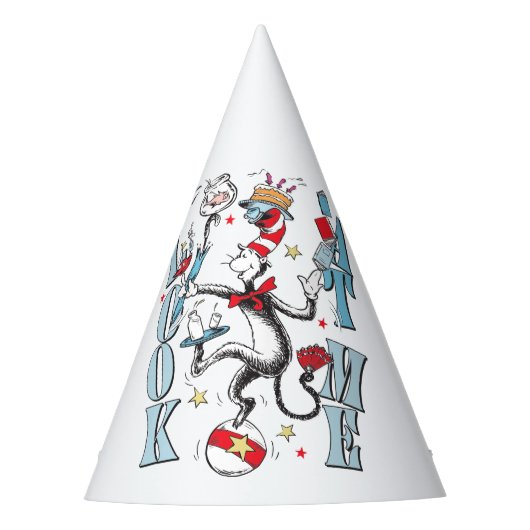 帽子の中の猫 | 見る パーティーハット (正面)