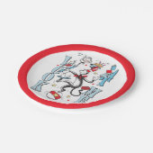 帽子の中の猫 | 見る ペーパープレート (アングル)