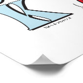 帽子の中の猫 | 見る ポスター (角)