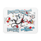 帽子の中の猫 | 見る マグネット (横)