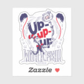 帽子の中の猫 | 魚の群れ シール (シート)