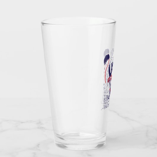 帽子の中の猫 | 魚の群れ タンブラーグラス (右)