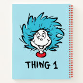 帽子の中の猫 | Thing 1 ノートブック (裏面)