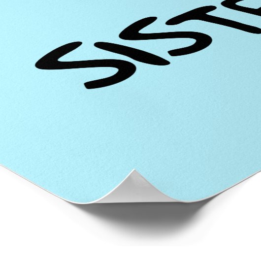 帽子の中の猫 | Thing 1 Thing 2 – シスターThing ポスター (角)