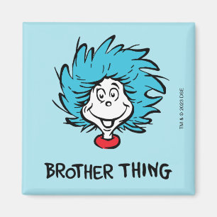 帽子の中の猫   Thing 1 Thing 2 - Brother Thing マグネット