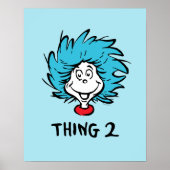 帽子の中の猫 | Thing 1 Thing 2 - Thing 2 ポスター (正面)