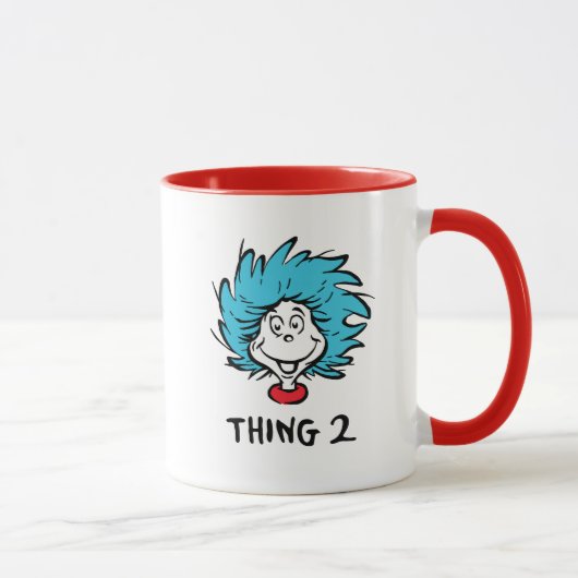 帽子の中の猫 | Thing 2 マグカップ (右)