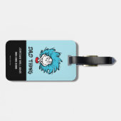 帽子の中の猫 | Thing One Thing Two -パパThing ラゲッジタグ (裏面横)