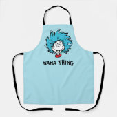 帽子の中の猫 | Thing One Thing Two - Nana Thing エプロン (正面)