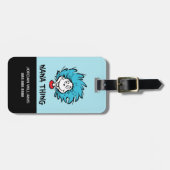 帽子の中の猫 | Thing One Thing Two - Nana Thing ラゲッジタグ (正面横)