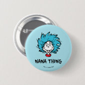 帽子の中の猫 | Thing One Thing Two - Nana Thing 缶バッジ (正面&裏面)