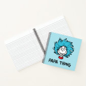 帽子の中の猫 | Thing One Thing Two - Papa Thing ノートブック (内部)