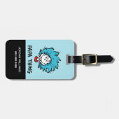 帽子の中の猫 | Thing One Thing Two - Papa Thing ラゲッジタグ (正面横)