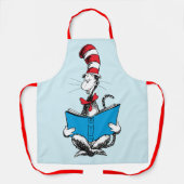 帽子の中の読猫 エプロン (正面)