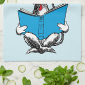 帽子の中の読猫 キッチンタオル (折り畳み)