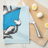 帽子の中の読猫 キッチンタオル (四つ折り)